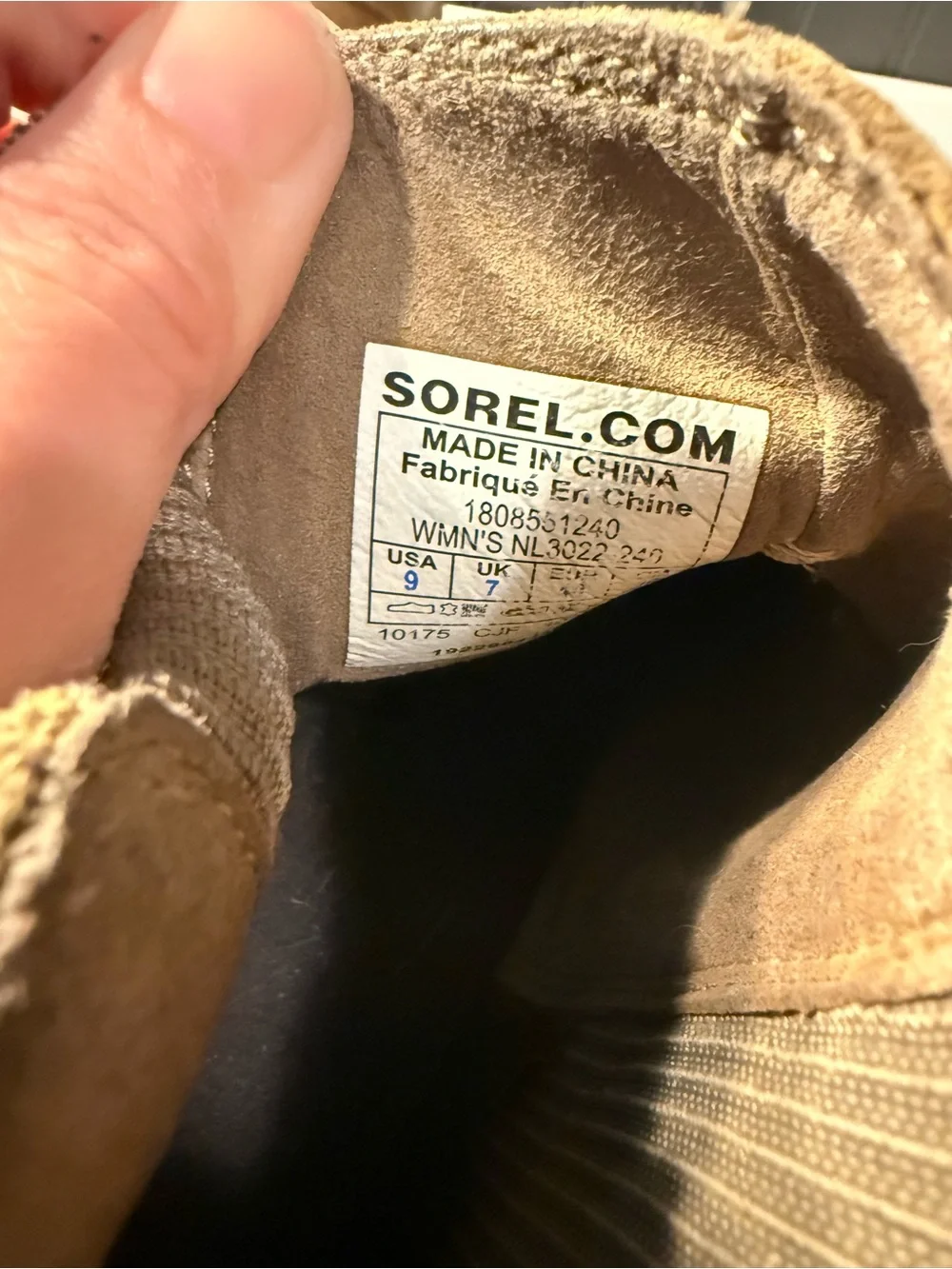 Sorel suede ankle